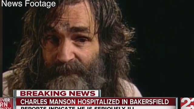 Charles Manson hospitalized