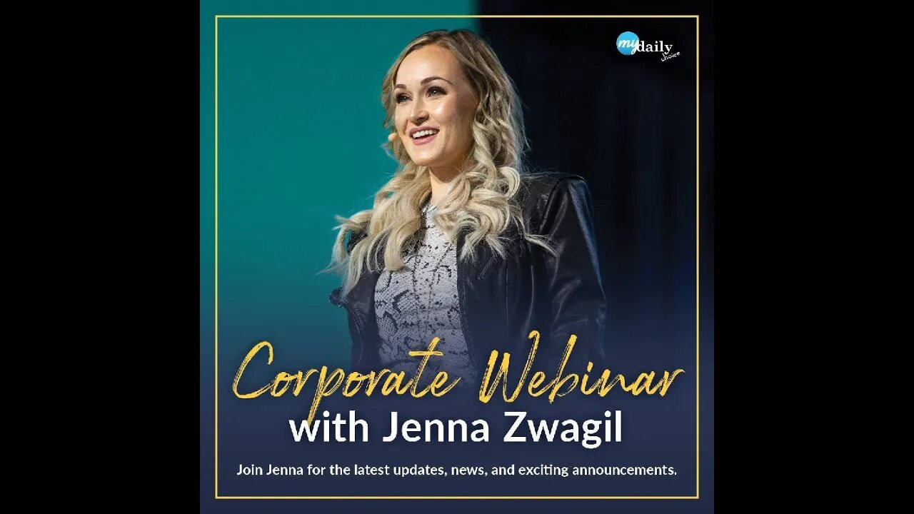 MDC Corp Webinar with Jenna Zwagil sharing exciting updates for August 2022