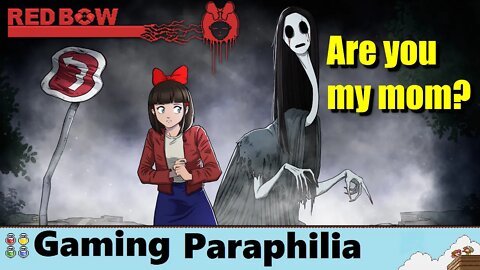 Red Bow and a black heart | Gaming Paraphilia