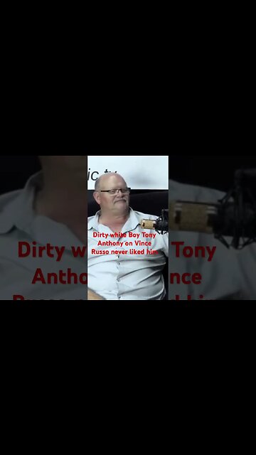 Dirty White Boy Tony Anthony on Vince Russo never liked him