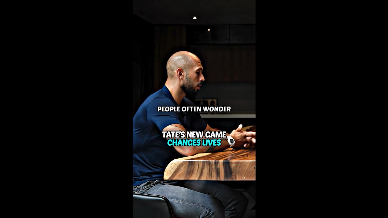 Andrew Tate Releases Life Changing Video Game
