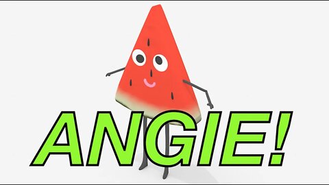 Happy Birthday ANGIE! - WATERMELON Birthday Song