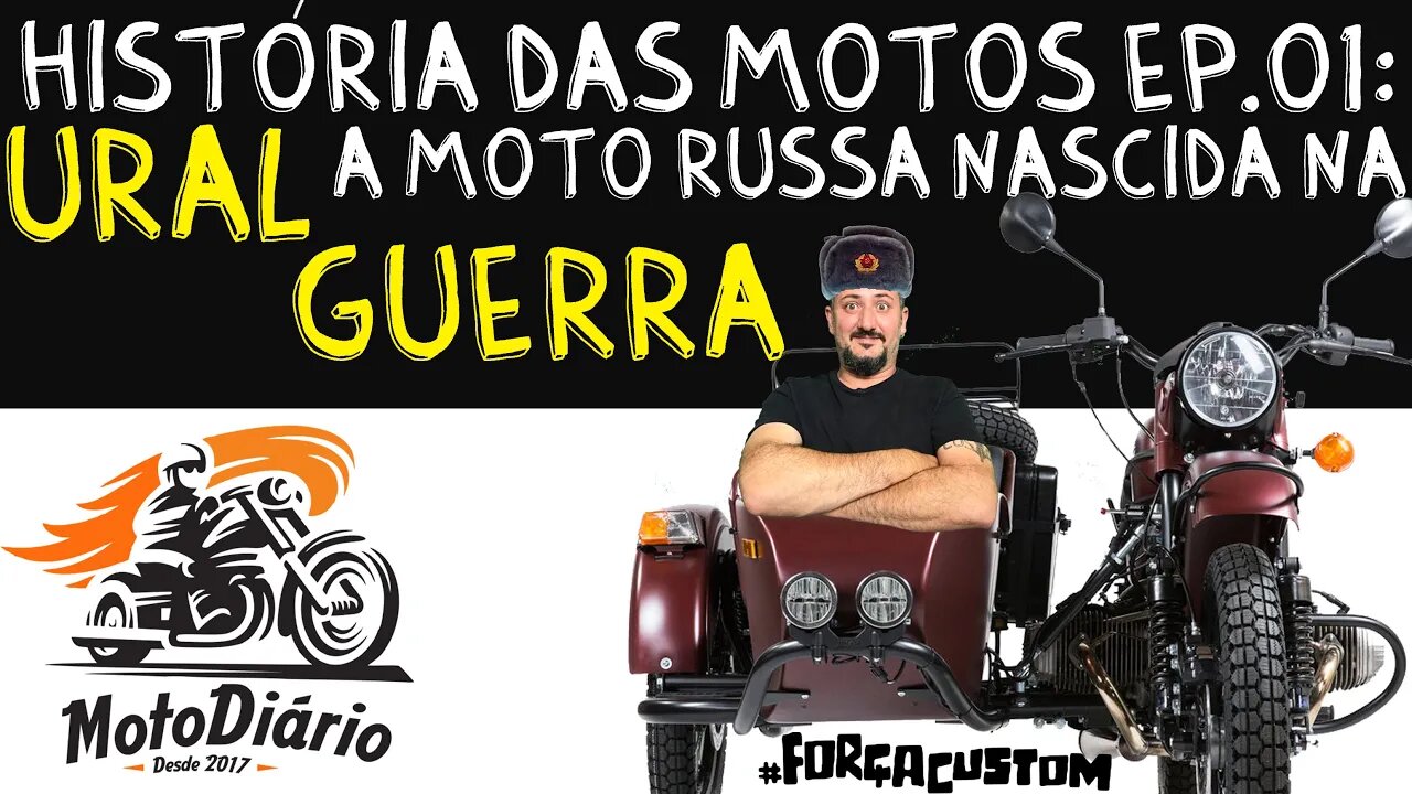 História das Motos EP01 - URAL A MOTO RUSSA NASCIDA NA GUERRA