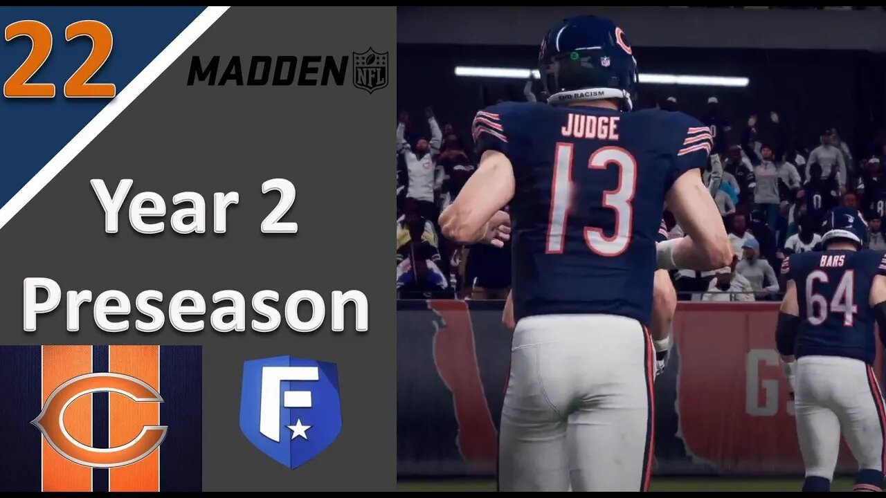 #22 Judge's Preseason Showcase, Trades, & Cuts l Madden 21 Chicago Bears Franchise