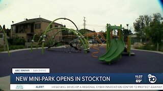 J Street Mini Park opens in Stockton neighborhood