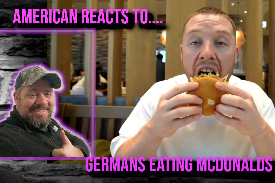 American Reacts To Germans Eating McDonalds in Japan