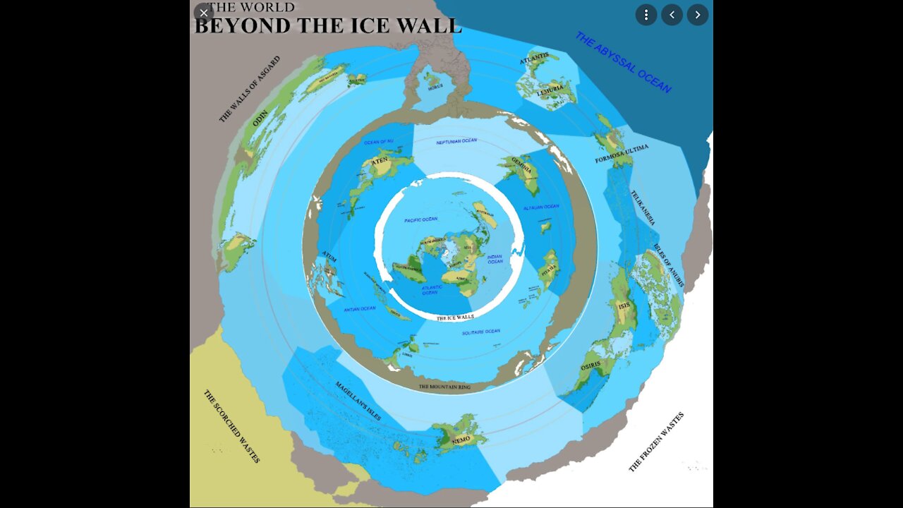 FLAT EARTH -BEYOND THE ICE WALL.