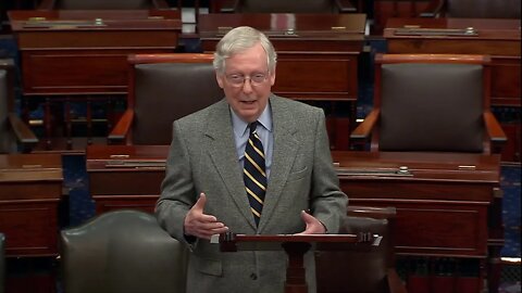 🔴👀🔴 McConnell Speaks on Senate’s Role in Impeachment Trial