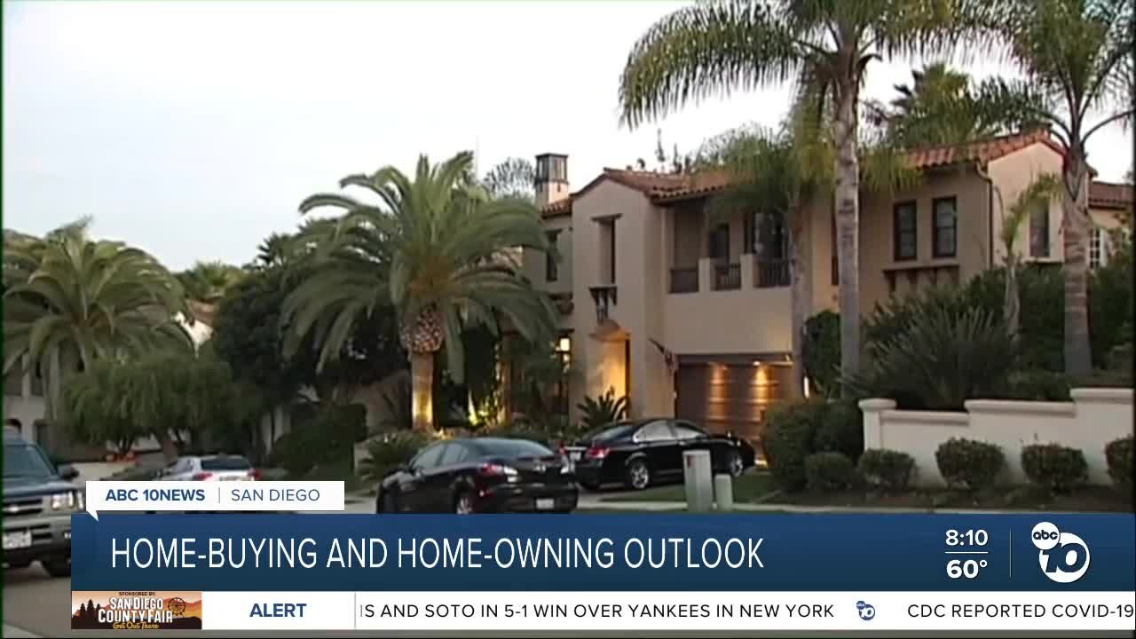 Home buying and home owning outlook in San Diego