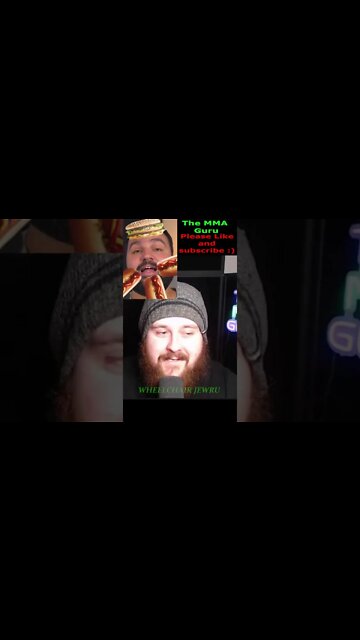 MMA Guru reacts to MMA Joey weighing 1000 pounds! Will Jewru take the Nathan's hot dog eating title?