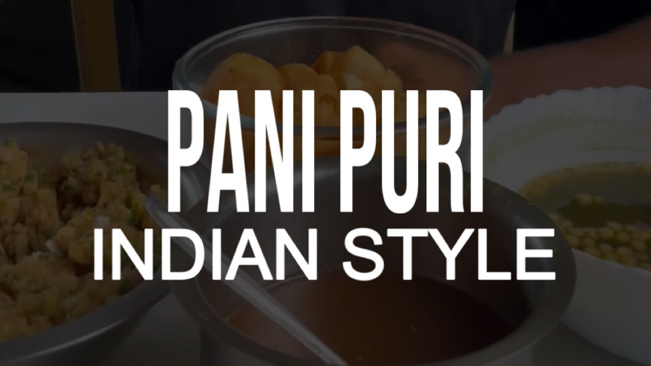 PANI PURI | INDIAN STYLE | HRS