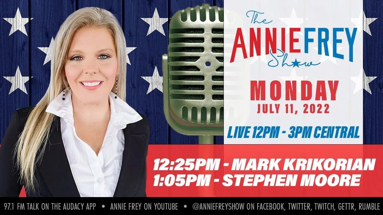 Border surge, Red wave, and Solutions • Annie Frey Show 7/11/22