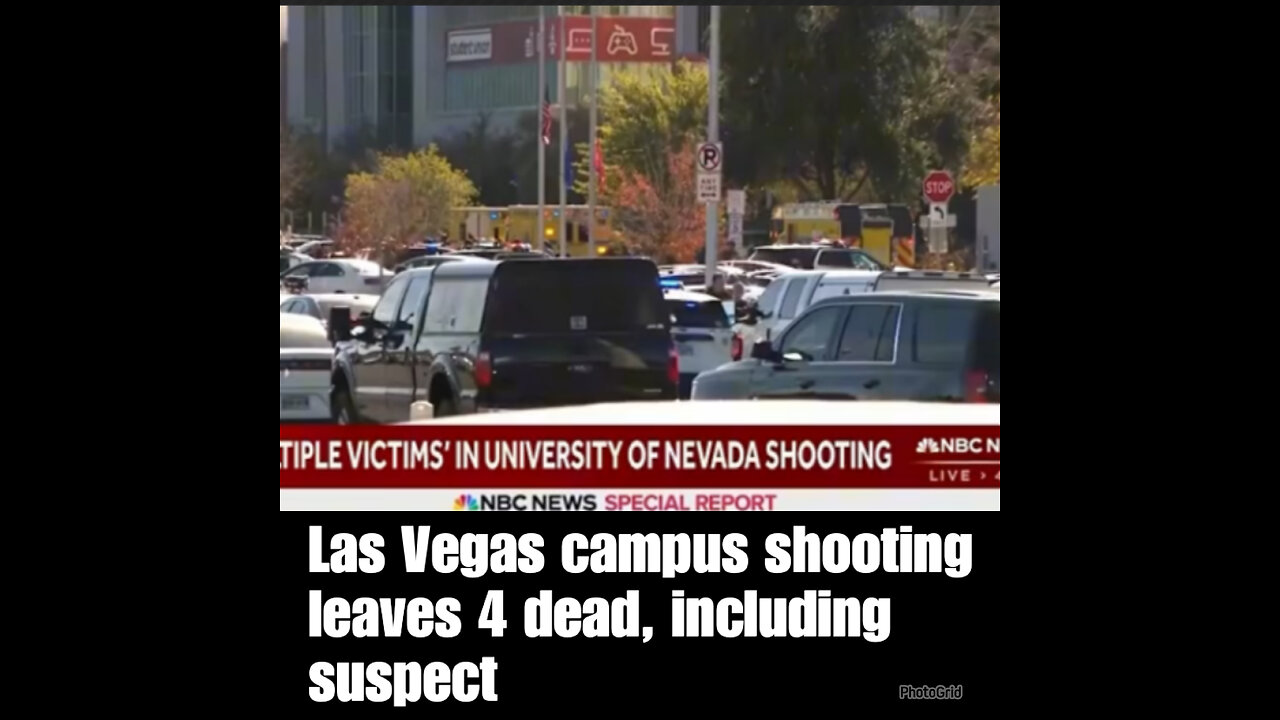 Las Vegas police: 3 dead, 1 injured after Wednesday shooting at UNLV