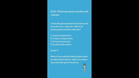 NCLEX-RN Best quiz practice questions with rationals