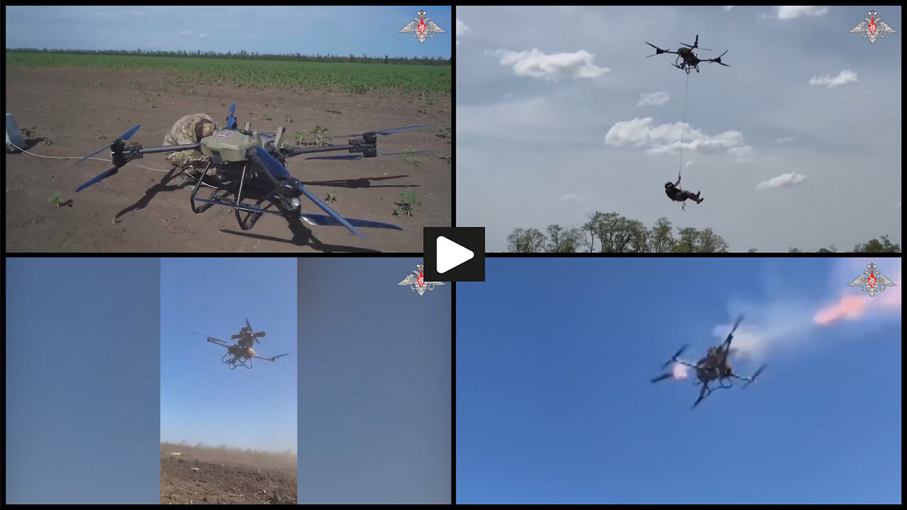 New Russian attack and transport Perun UAV