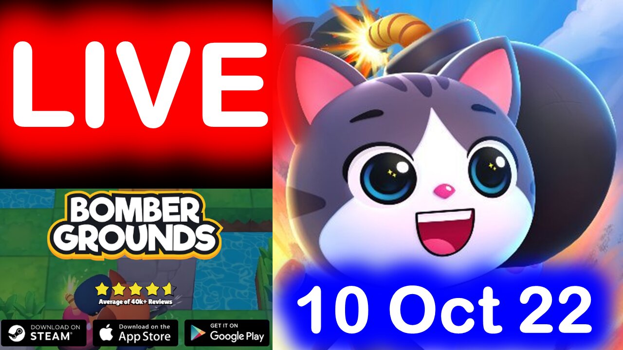 Bombergrounds Reborn LIVE Update! Top 5 in New Zealand! 1000+ Trophies! 10 Oct 2022! :) #2