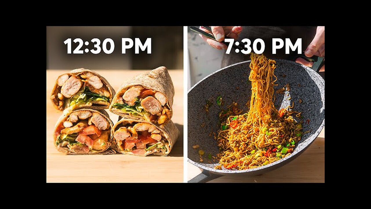 24 Hours of Healthy Student Cooking (Cheap and Realistic)