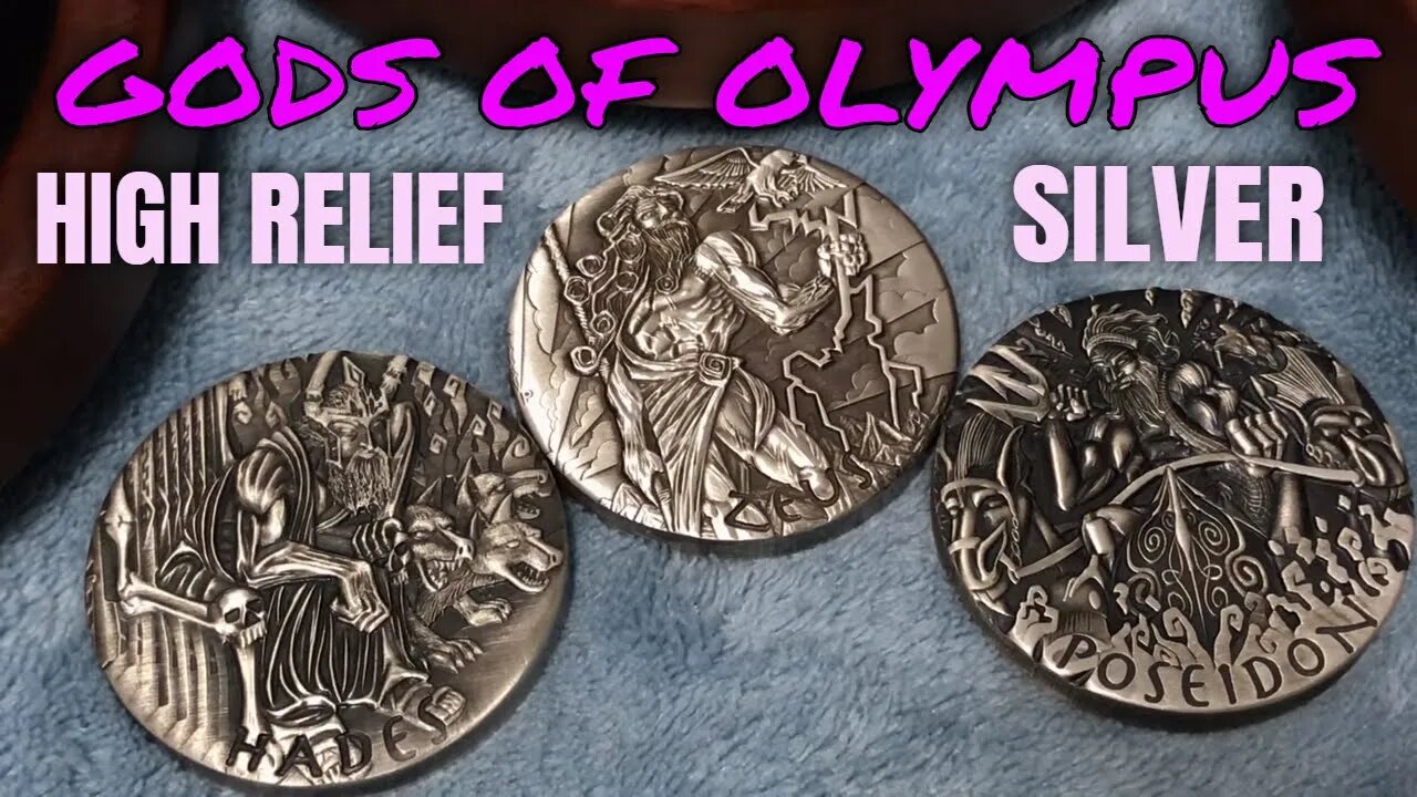 Gods Of Olympus Silver High Relief Coins: Assessment & Review