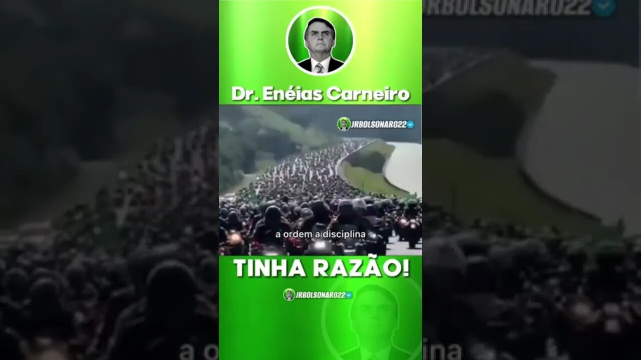 Vejam o que disse o Dr Enéas Carneiro