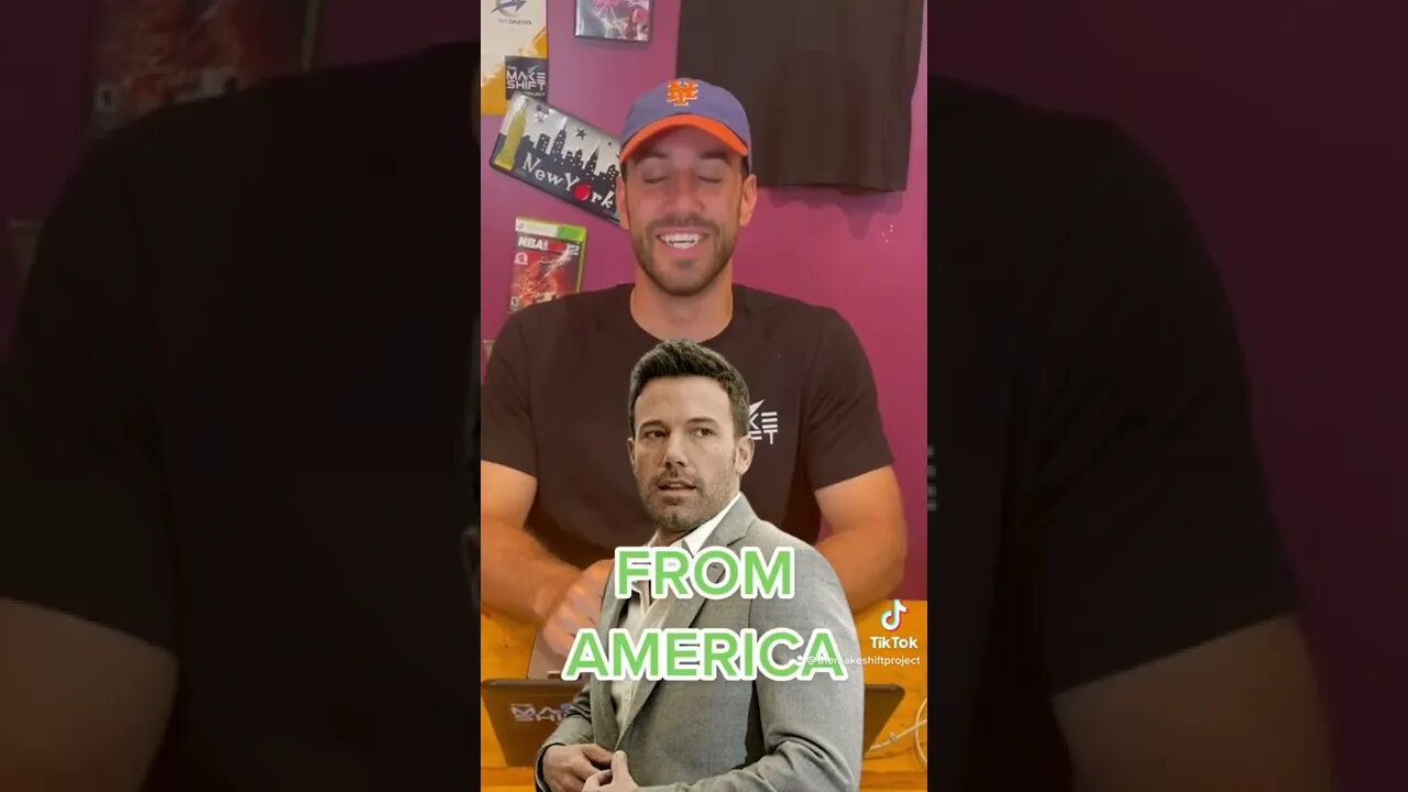 Are They From America?! Did You Get These Right? #fyp #usa #nationality #benaffleck #ryanreynolds