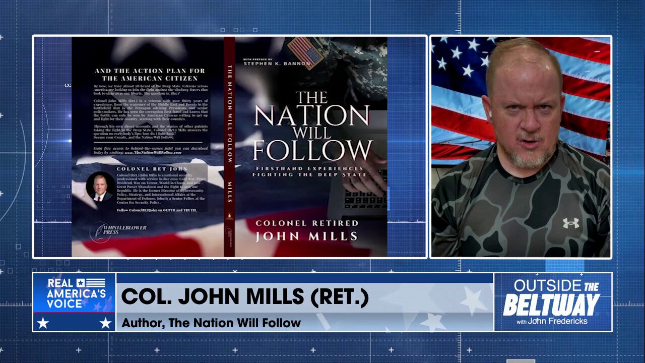 Col. John Mills: US sends bombers to Australia; DHS, DOJ colluded w/ big tech to censor Biden opposition