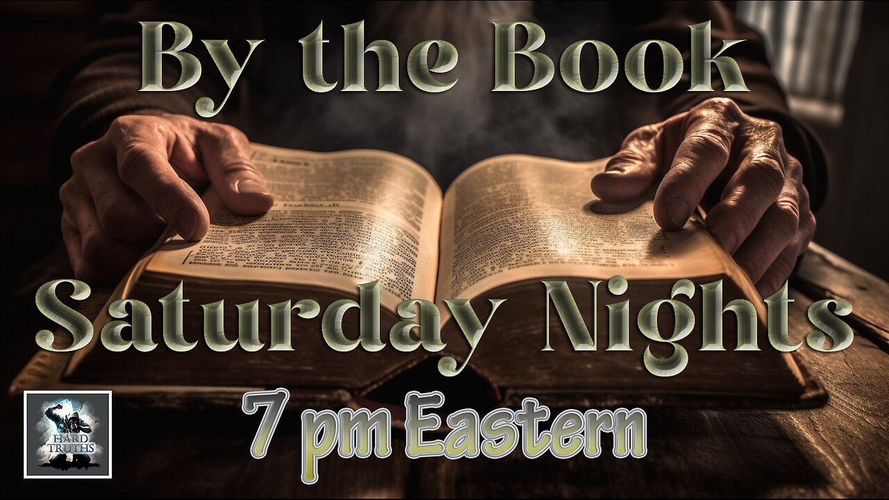 8) Thou shalt not steal: on this weeks Bible Study "By the Book" 7 pm Eastern