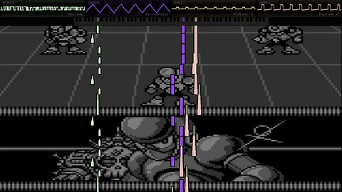 Megaman World 4 - Stage Select 2 (NES cover)