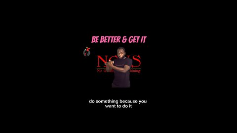 Be Better & Get It #dayodman #motivation #eeyayyahh #motivationalspeaker #positivity