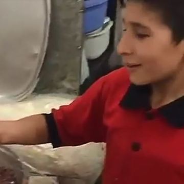 12-year-old Iranian boy who works like a man - Tehran