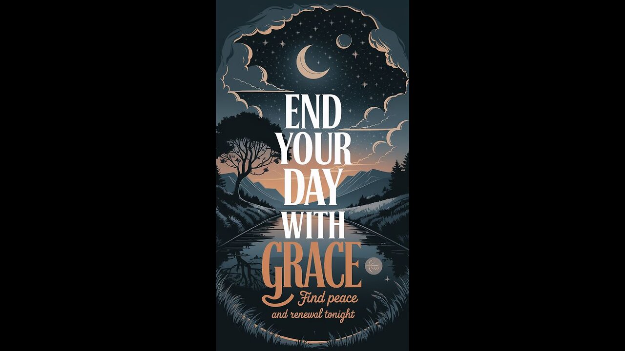 End Your Day with Peaceful Grace 🌌 | Reflect and Renew