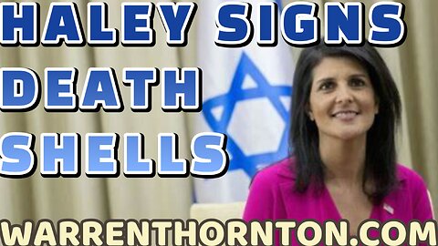 NIKKI HALEY DEATH SHELLS WITH LEE SLAUGHTER & WARREN THORNTON