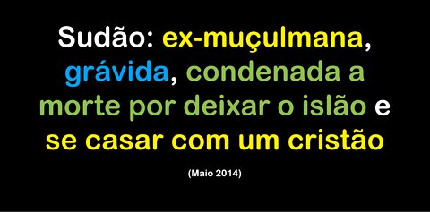 Sudão: ex-muçulmana, grávida, condenada a morte por deixar o islão e se casar com um cristão