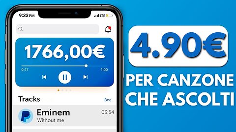 Guadagna 5€ Ogni 2 Minuti Ascoltando le Tue Canzoni Preferite - Come fare Soldi Online 2022