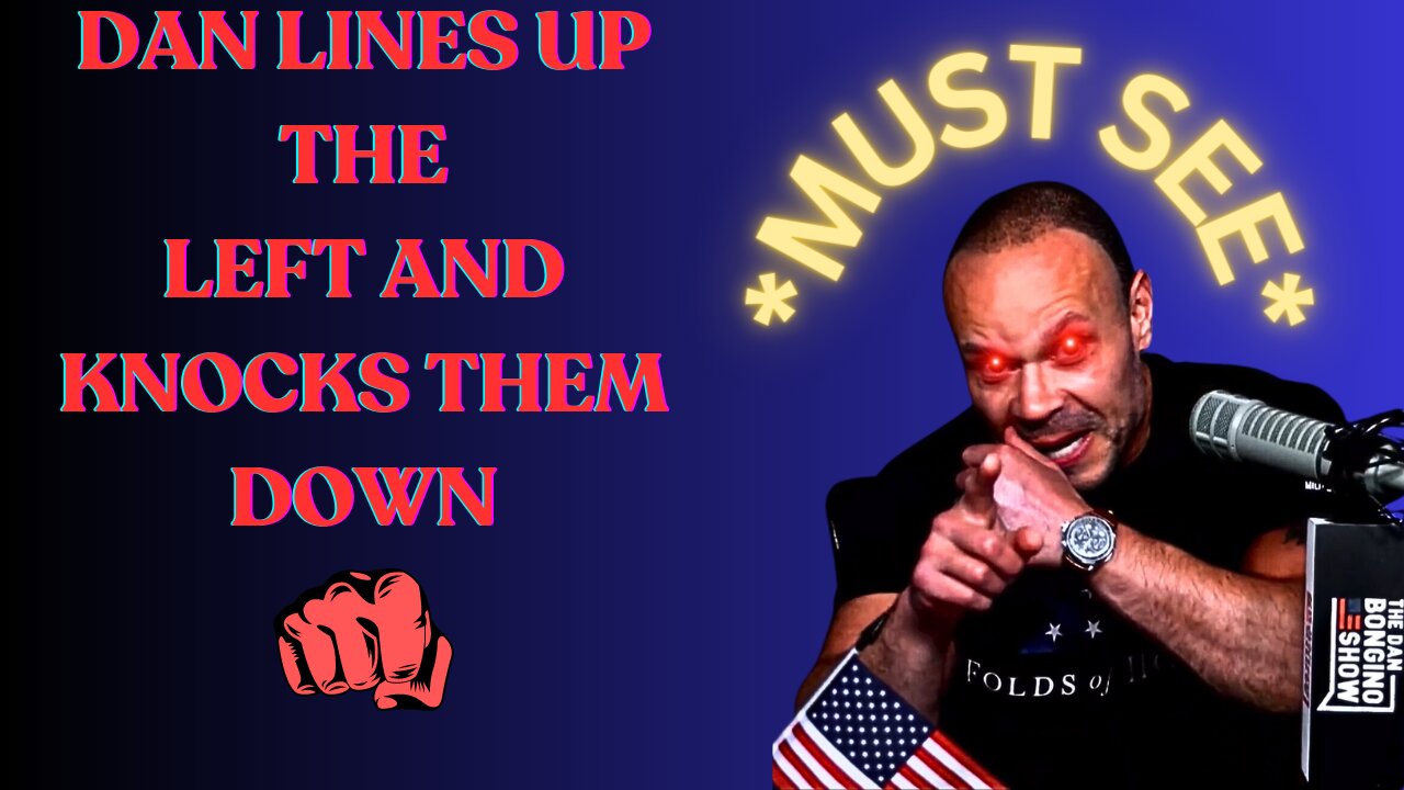 Dan Bongino Reveals a Shocking Truth About the Democrat Agenda... You Won't Believe What It Is!