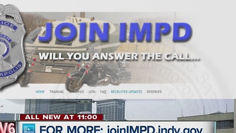 IMPD rolls out new recruitment effort