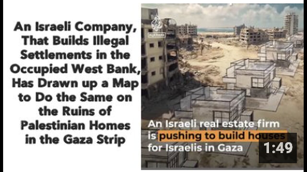 As genocide unfolds, Israel settlers plan ‘dream’ beach house in Gaza