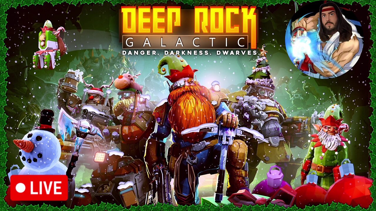 🔴LIVE - PAUL HADOUKEN - DEEP ROCK GALACTIC - IT'S YULETIDE!