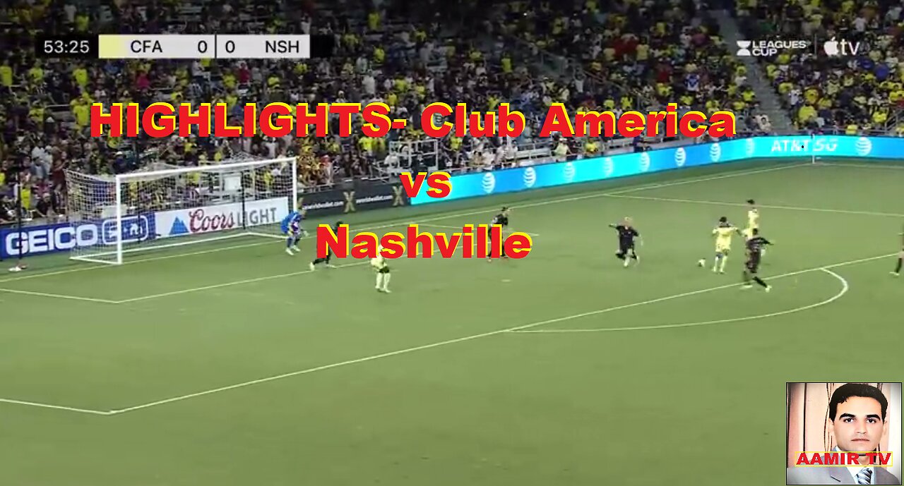 CLUB AMERICA VS NASHVILE