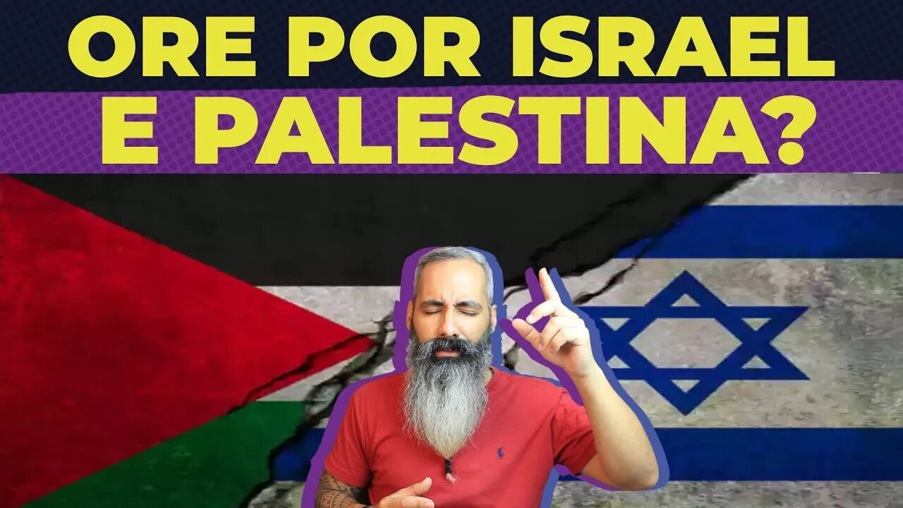 ORE POR ISRAEL E PELA PALESTINA?