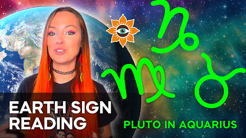 Pluto in Aquarius: Reading for Earth Signs