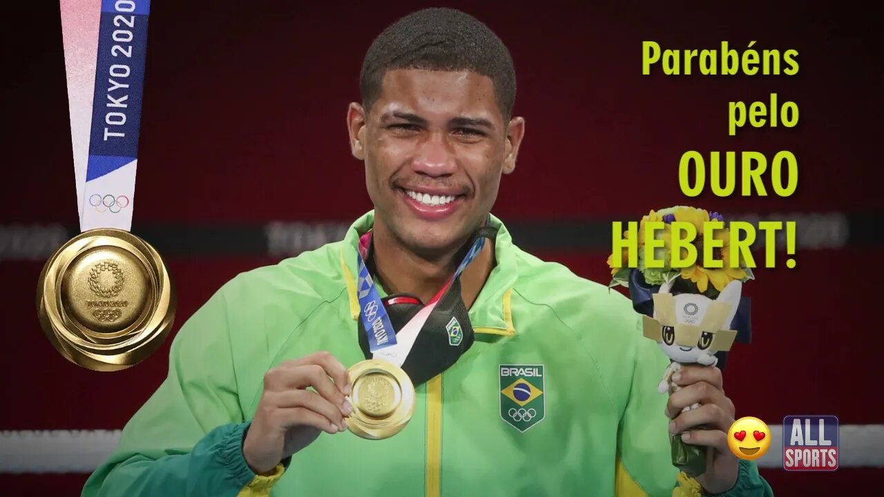 🥇Parabéns pelo ouro Hebert! Nocaute olímpico é raro de se ver.