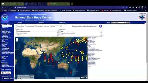 7 3 Earthquake, Tsunami bouys, Schumann being deleted