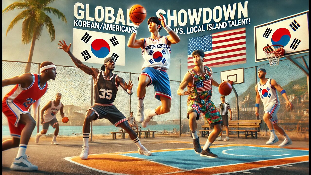 Global Showdown: Korean/American Ballers vs. Local Island Talent!