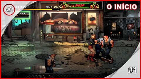 Street Of Rage 4, O Início, Gameplay #1 PT BR