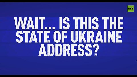 SOTU Is This the State of Ukraine Address??