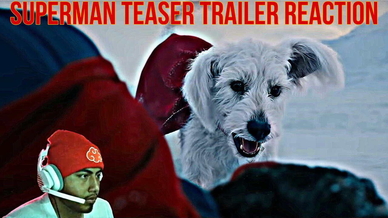 SUPERMAN TEASER TRAILER REACTION !! 😱 💙