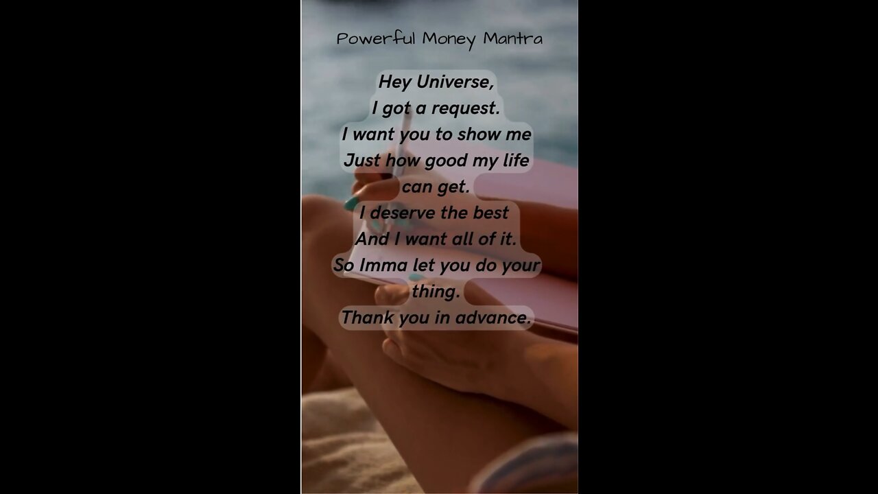 Powerful Money Mantra for attracting abundance