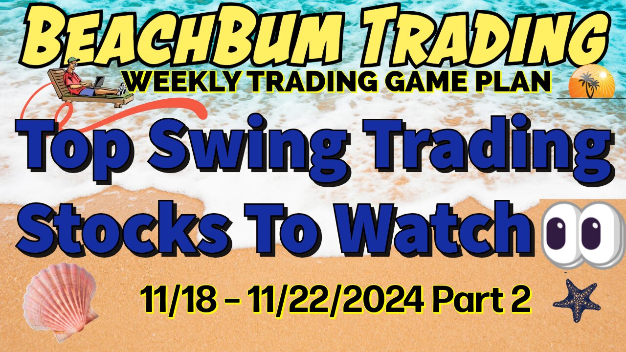 Top Swing Trading Stocks to Watch 👀 | 11/18 – 11/22/24 | ENPH SARK SRTY AEHR HIMX LAND TMF & More