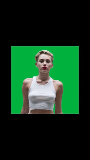 Green Screen – Miley Wrecking ball