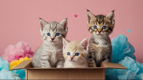 5 minutes of cute and funny videos of kittens 😻 Which will make your mind better 🥰💖